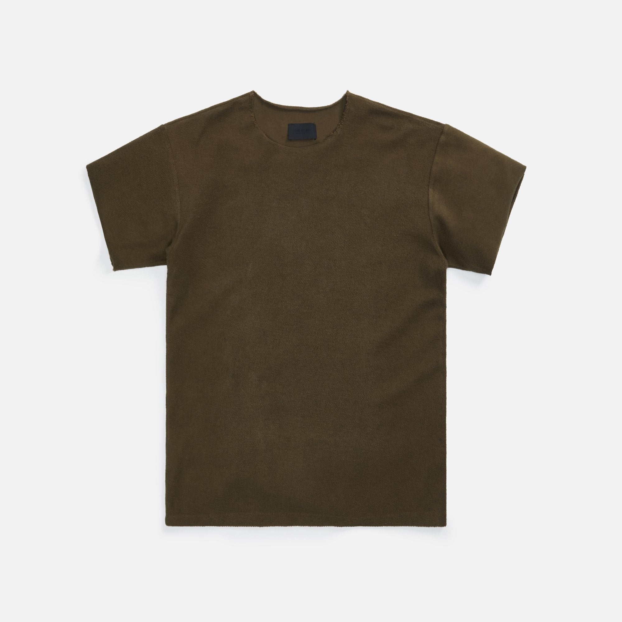Inside Out Terry Tee Mocha Fear of god – Гарантія оригінальності – боковий вид - FEAR OF GOD
