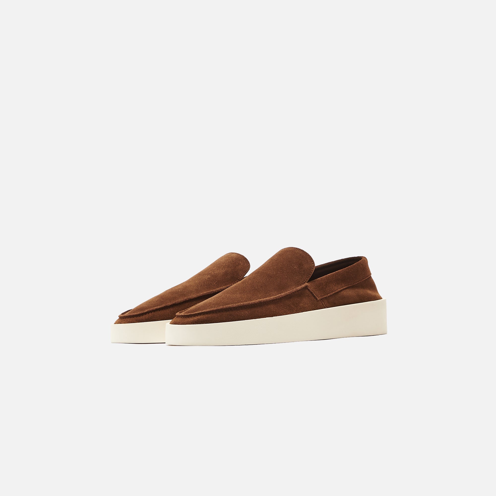 Оригінальна The Loafer Reverse Suede Tobacco Fear of god – вид ззаду