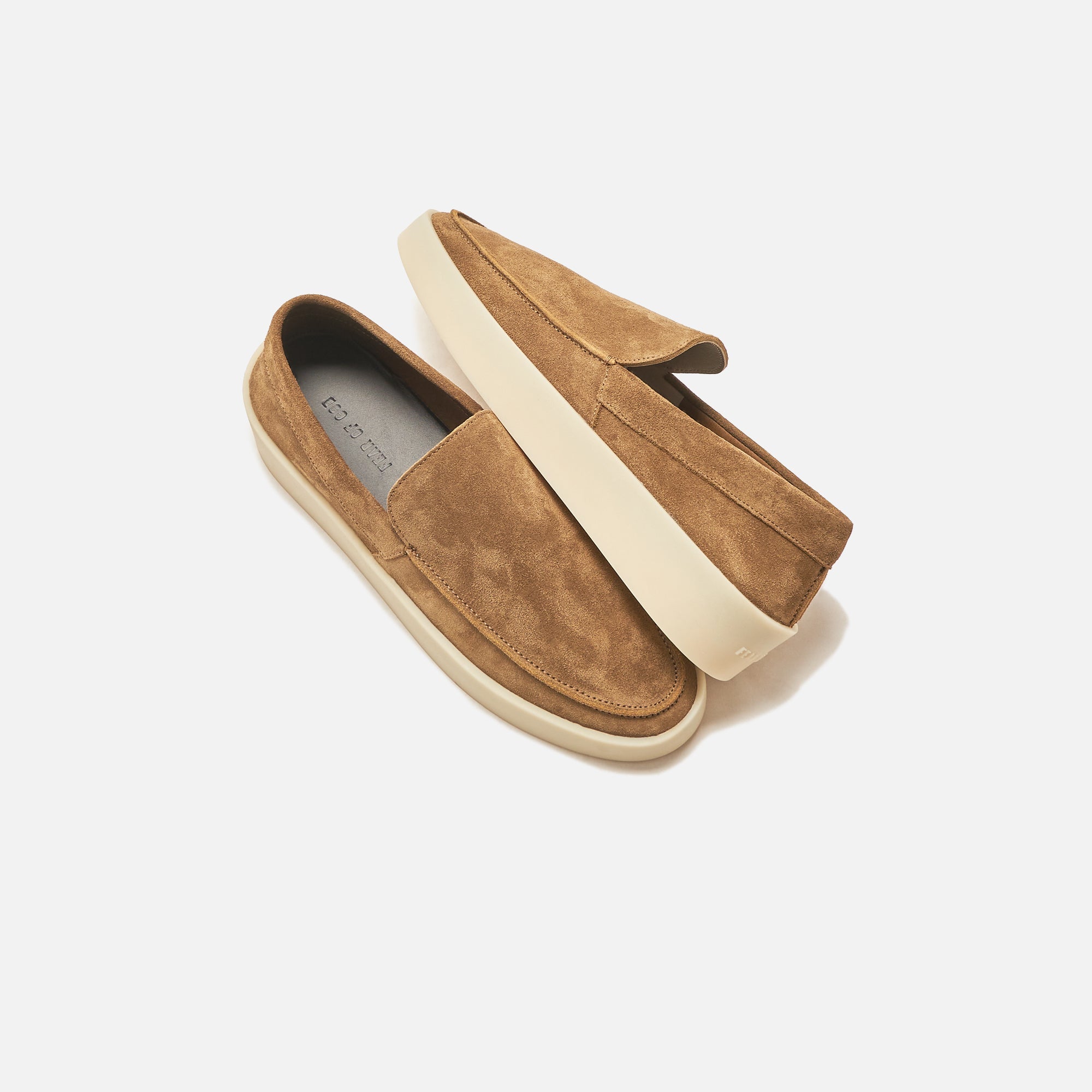 Оригінальна The Loafer Reverse Suede Taupe Fear of god – вид ззаду