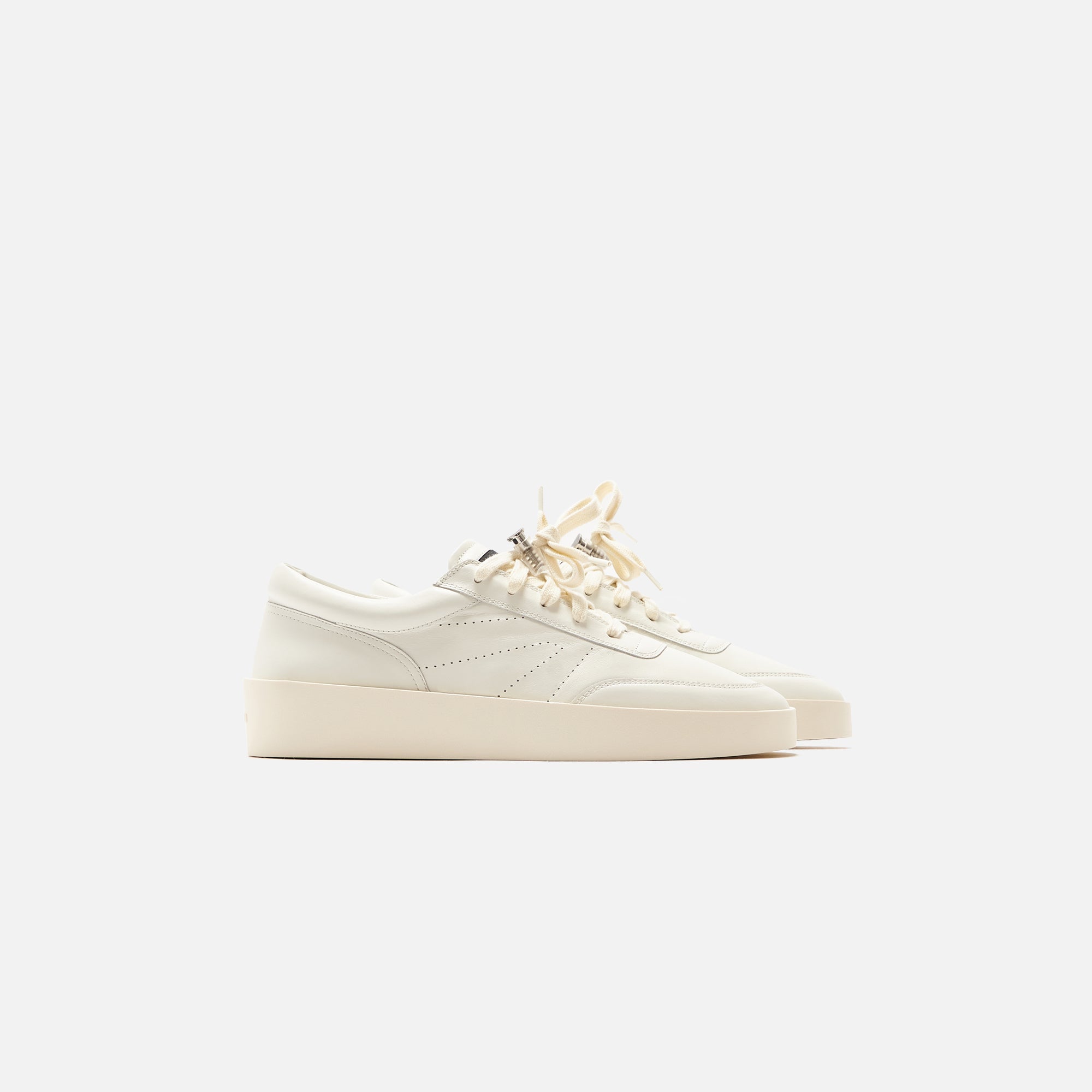 Оригінальна The Tennis Sneaker Flat Leather Cream Fear of god – збільшений вид