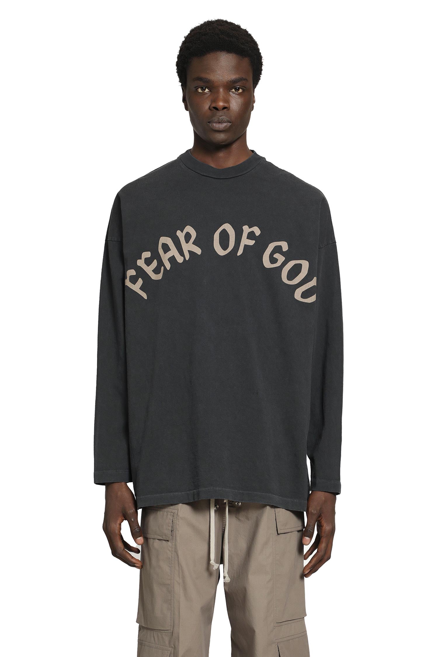 Оригінальна Printed Long Sleeve Tee Fear of god – вид ззаду