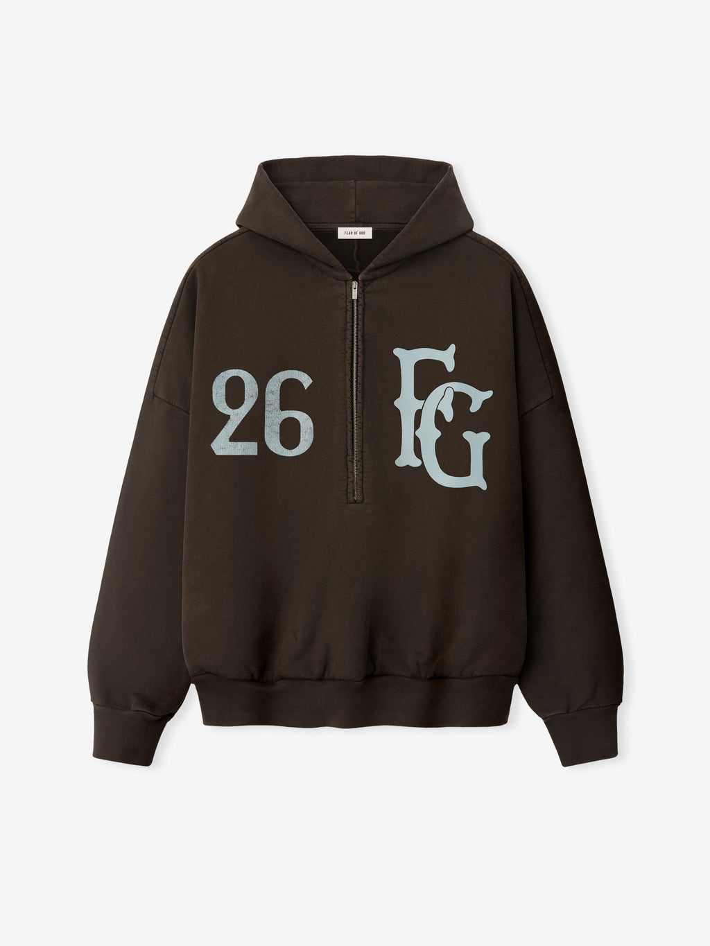 Оригінальна Baseball Club Half Zip Hoodie Fear of god – боковий вид