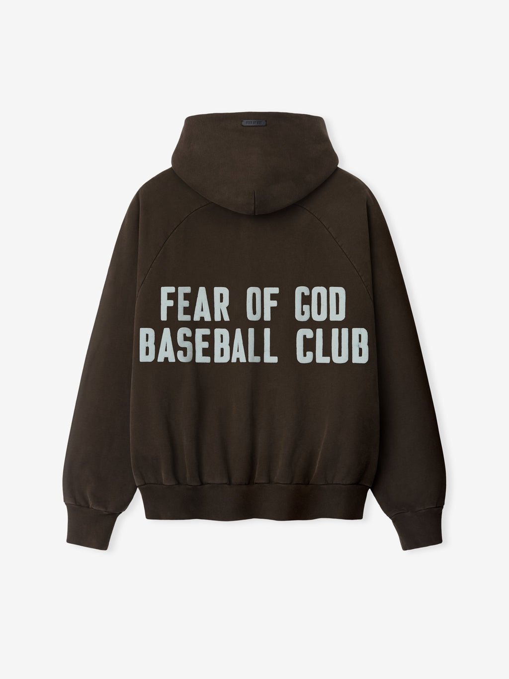 Оригінальна Baseball Club Half Zip Hoodie Fear of god – вид ззаду