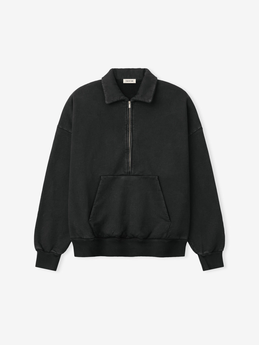 Sunfaded Half Zip Polo Sweatshirt Fear of god оригінал – Купити в Україні – вид ззаду