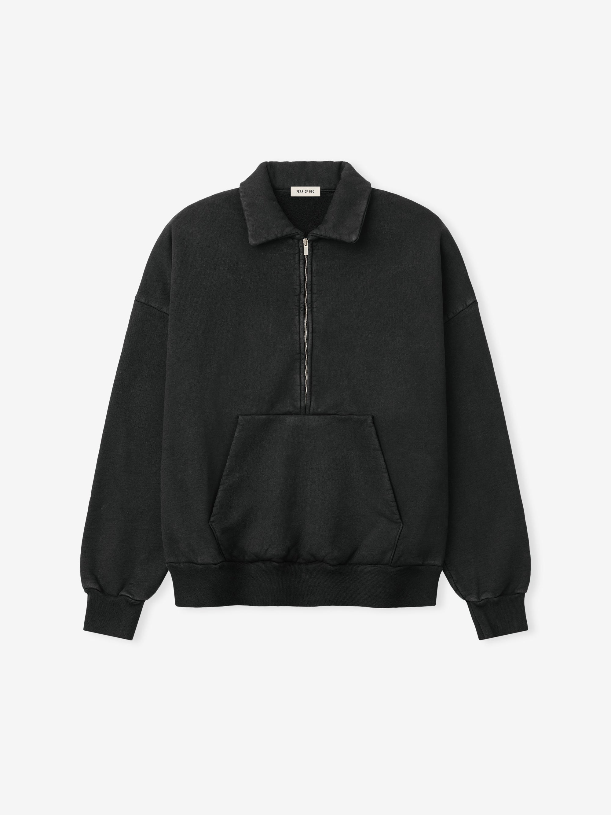 Sunfaded Half Zip Polo Sweatshirt Fear of god оригінал – Купити в Україні – вид ззаду