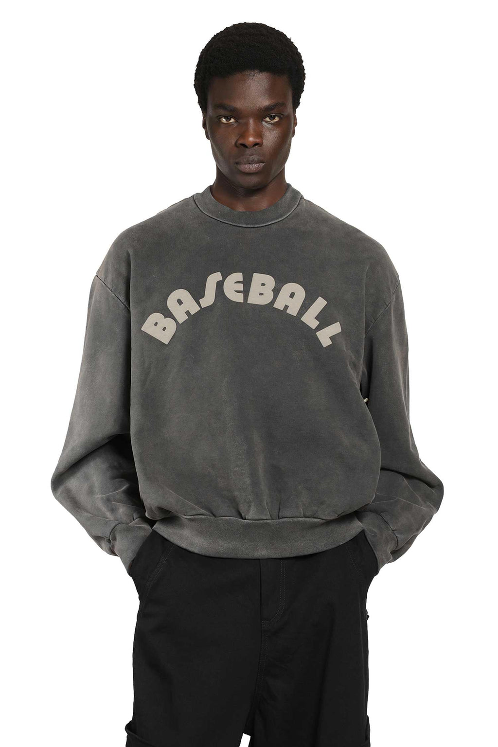 Baseball Classic Half Raglan Sweatshirt Fear of god оригінал – Купити в Україні – боковий вид
