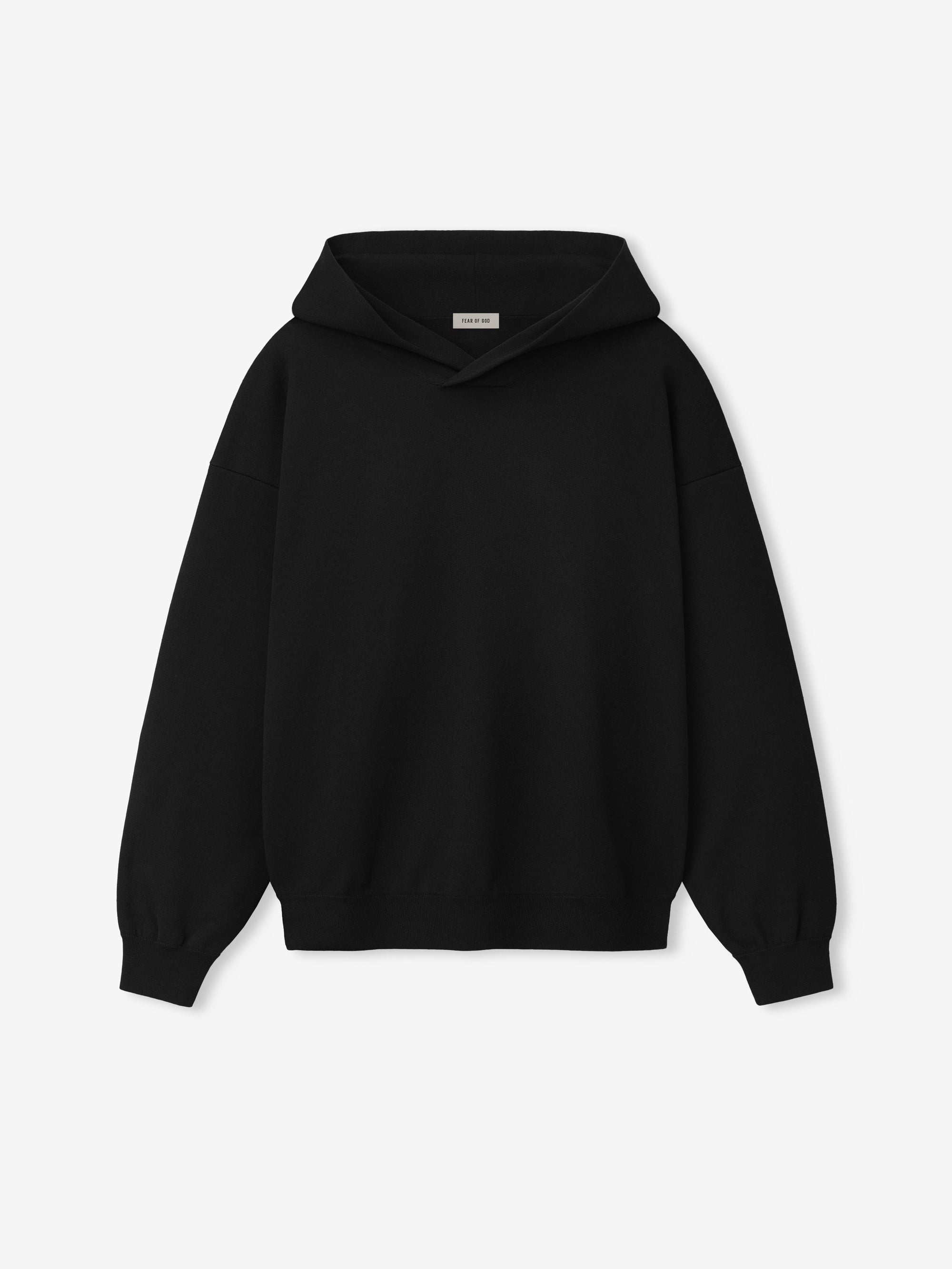 Double Knit Hoodie Fear of god – Гарантія оригінальності – вид ззаду - FEAR OF GOD