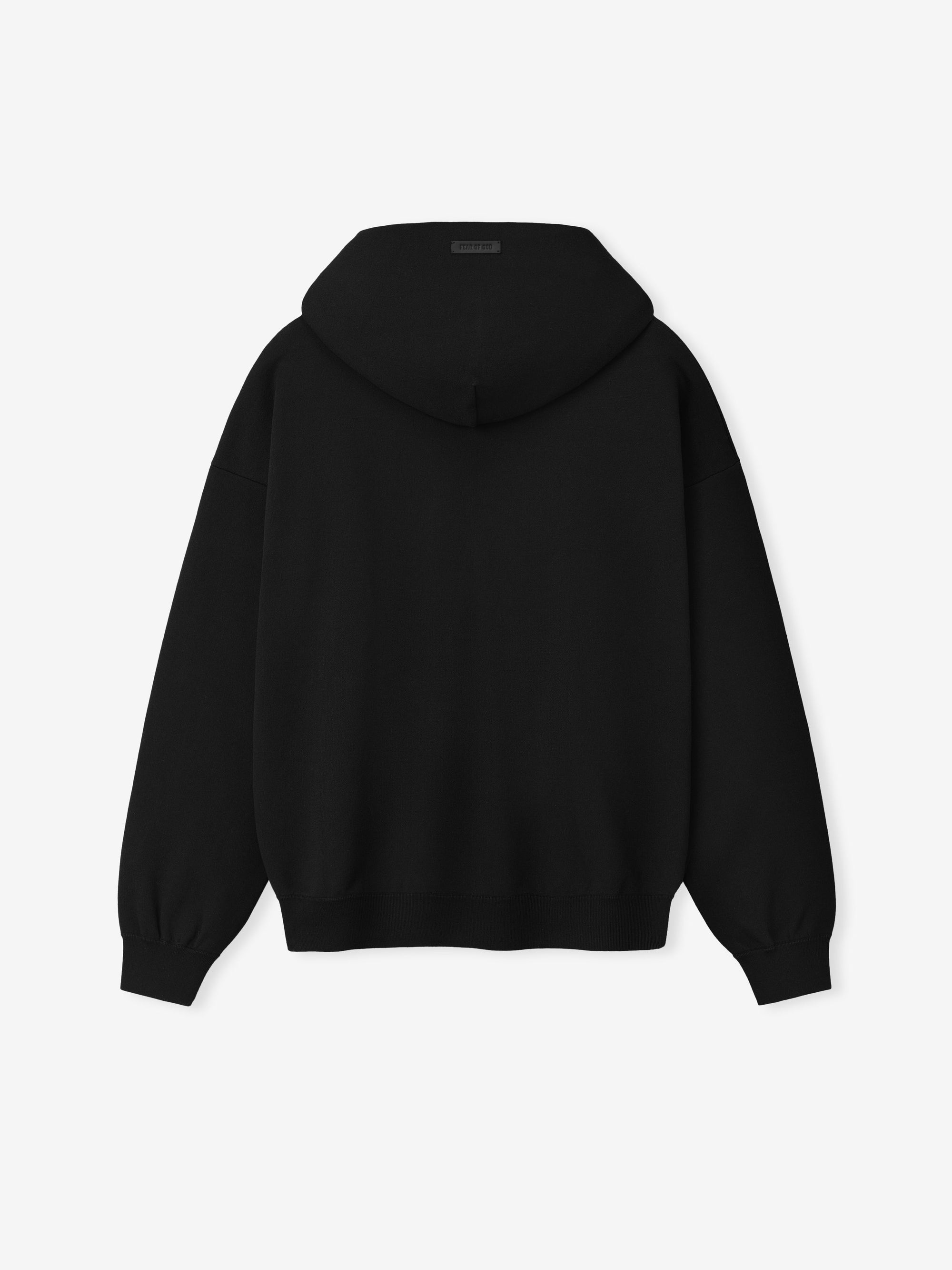 Double Knit Hoodie Fear of god – Гарантія оригінальності – детальний вид - FEAR OF GOD
