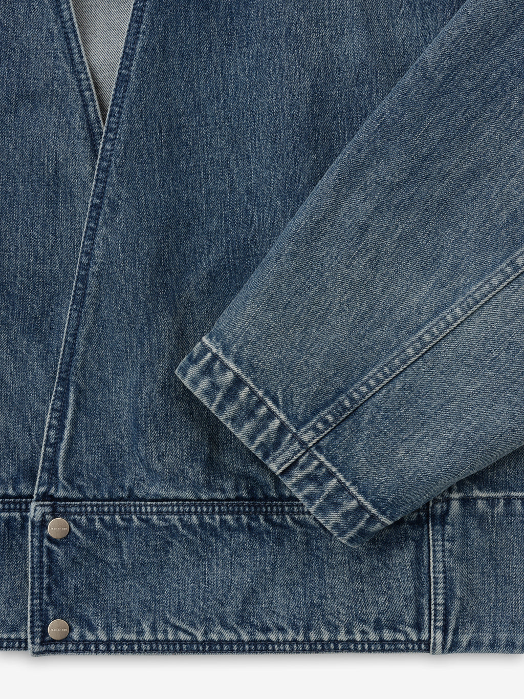 Denim Lapelless Jacket Fear of god оригінал – Купити в Україні – вид 7