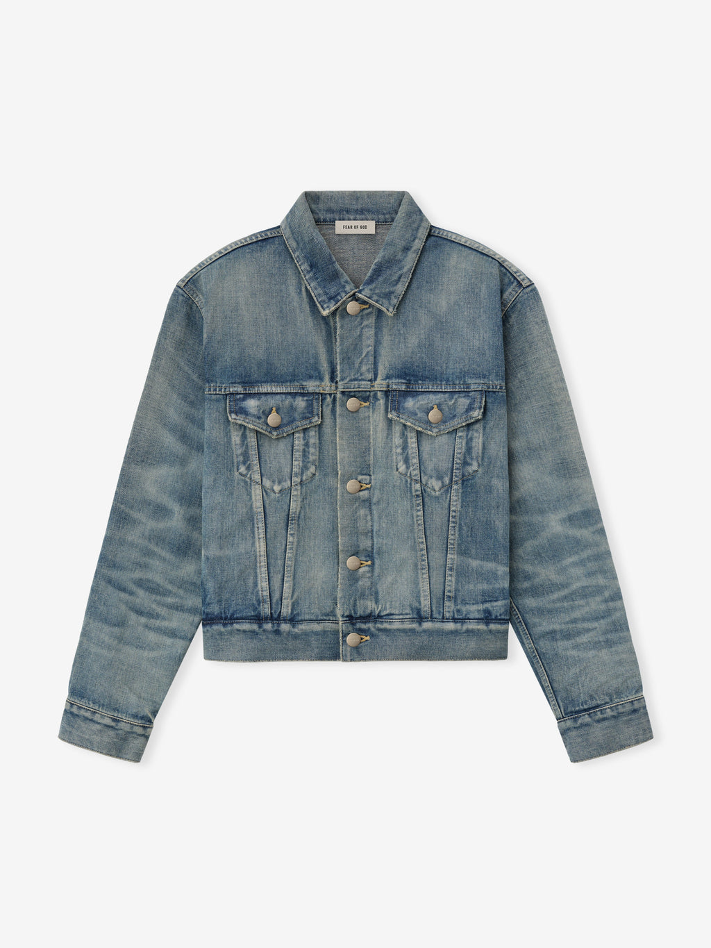 Japanese Selvedge Classic Trucker Jacket Fear of god оригінал – Купити в Україні – збільшений вид