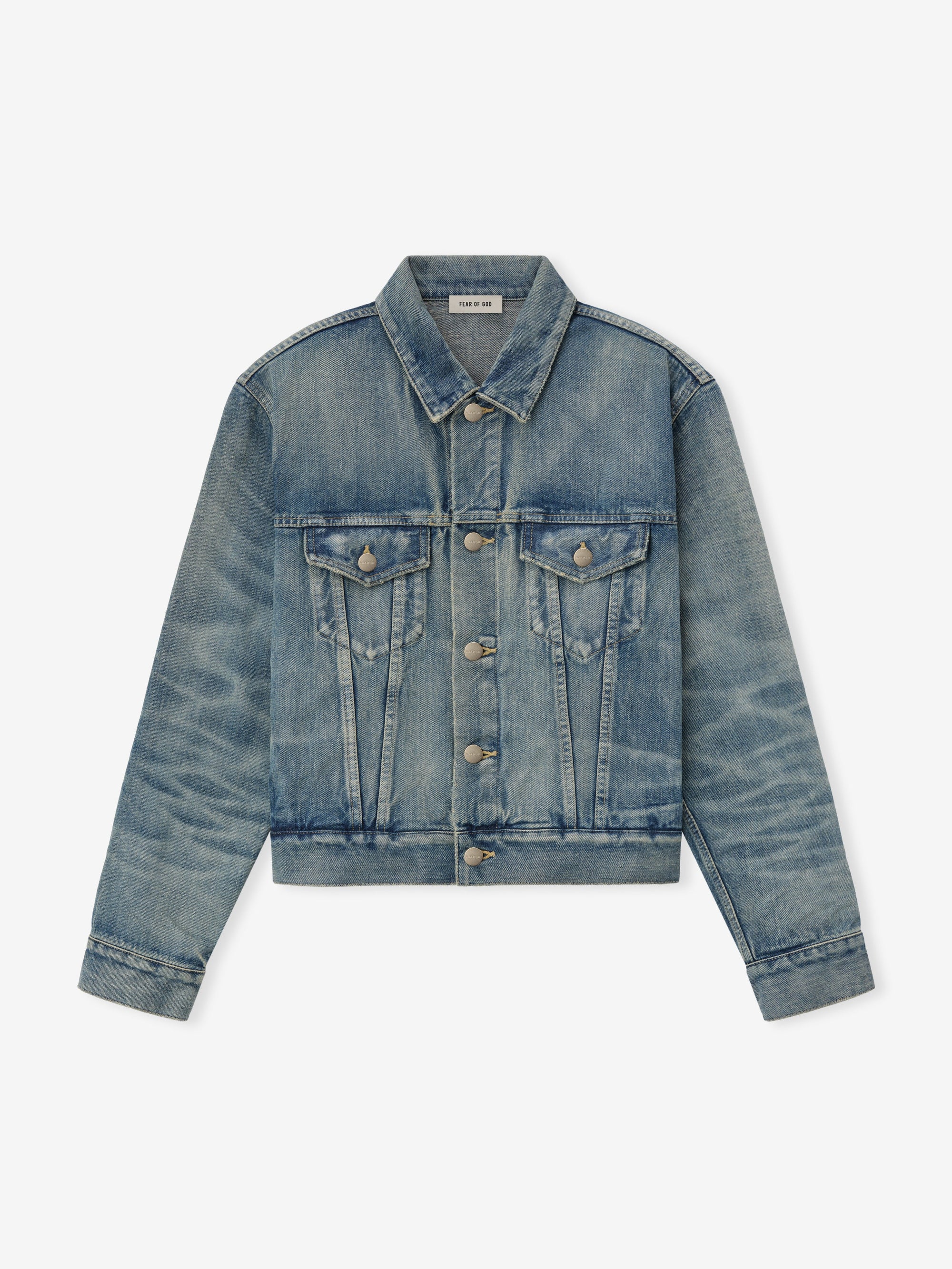 Japanese Selvedge Classic Trucker Jacket Fear of god оригінал – Купити в Україні – збільшений вид