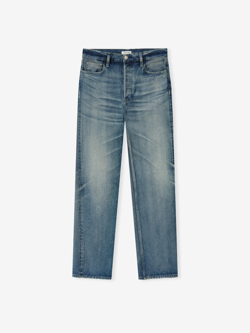 Оригінальна Japanese Selvedge Denim Straight 5 Pocket Fear of god – детальний вид