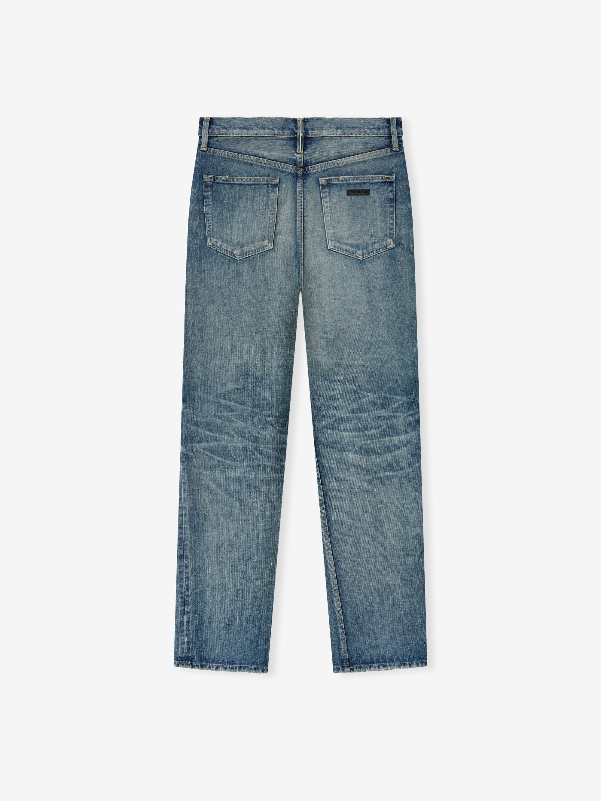 Оригінальна Japanese Selvedge Denim Straight 5 Pocket Fear of god – збільшений вид - FEAR OF GOD