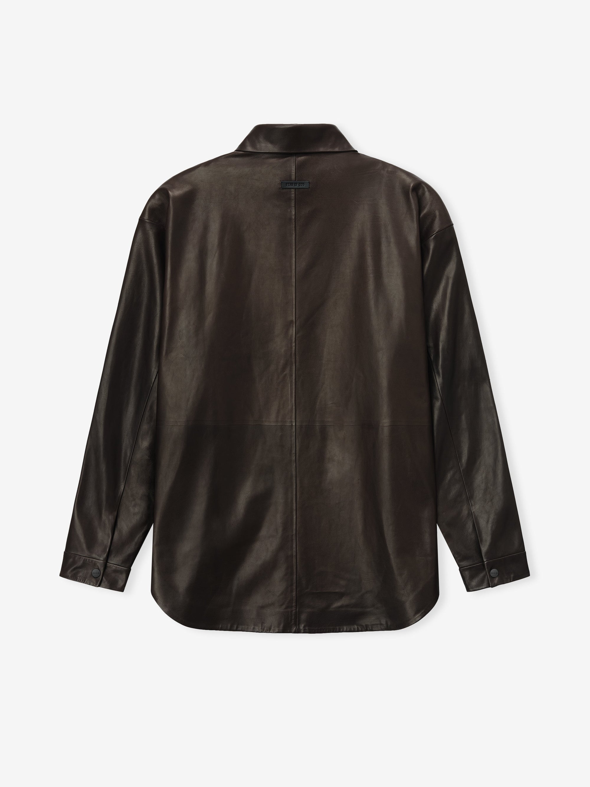 Leather Relaxed Shirt Fear of god – Гарантія оригінальності – збільшений вид