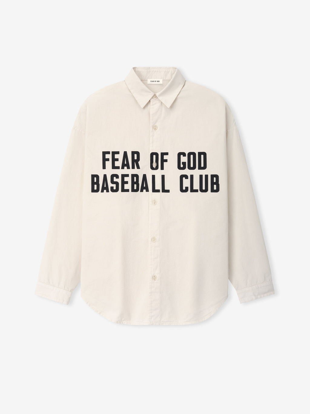 Garment Dyed Cotton Relaxed Shirt Fear of god оригінал – Купити в Україні – боковий вид