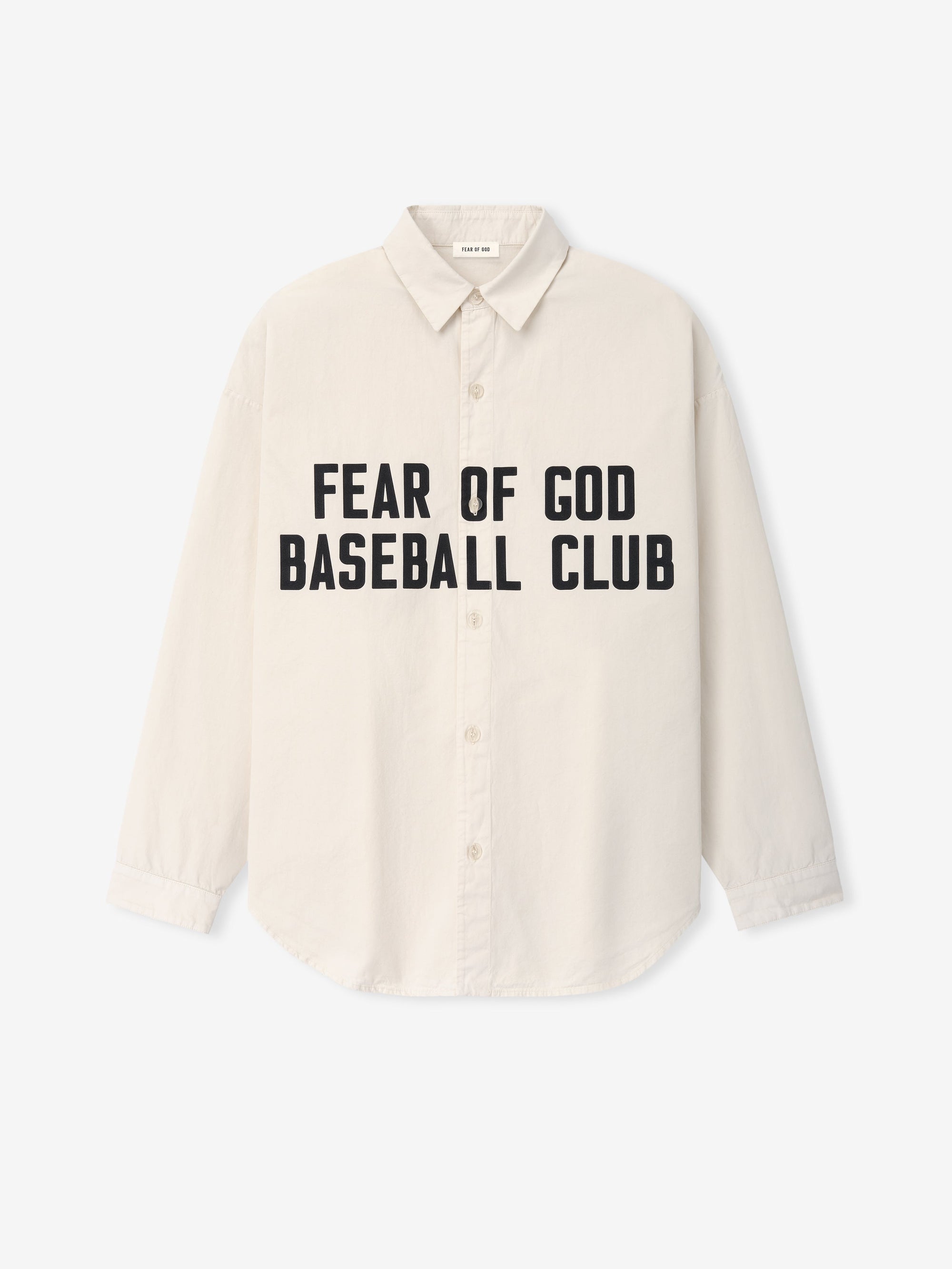 Garment Dyed Cotton Relaxed Shirt Fear of god оригінал – Купити в Україні – боковий вид