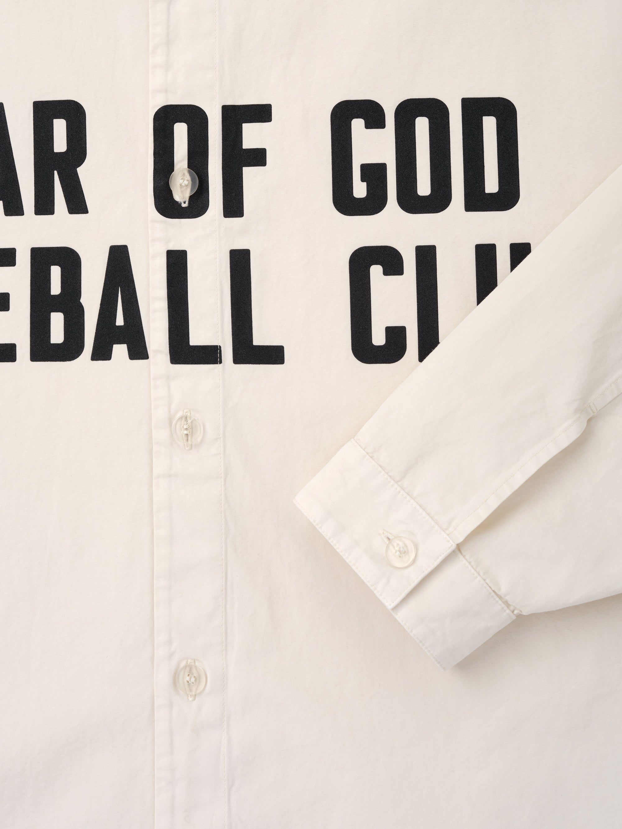 Garment Dyed Cotton Relaxed Shirt Fear of god оригінал – Купити в Україні – збільшений вид