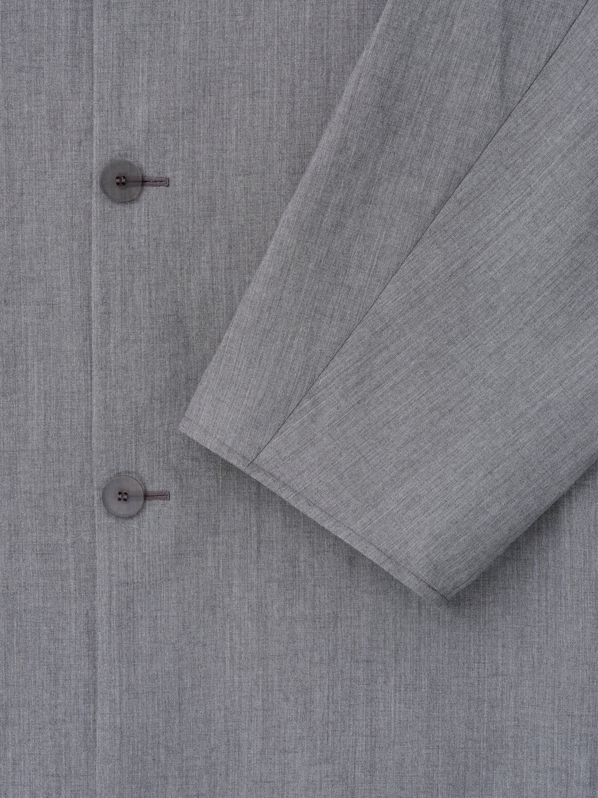 Wool Linen Collarless Sport Jacket Fear of god – Гарантія оригінальності – вид 6
