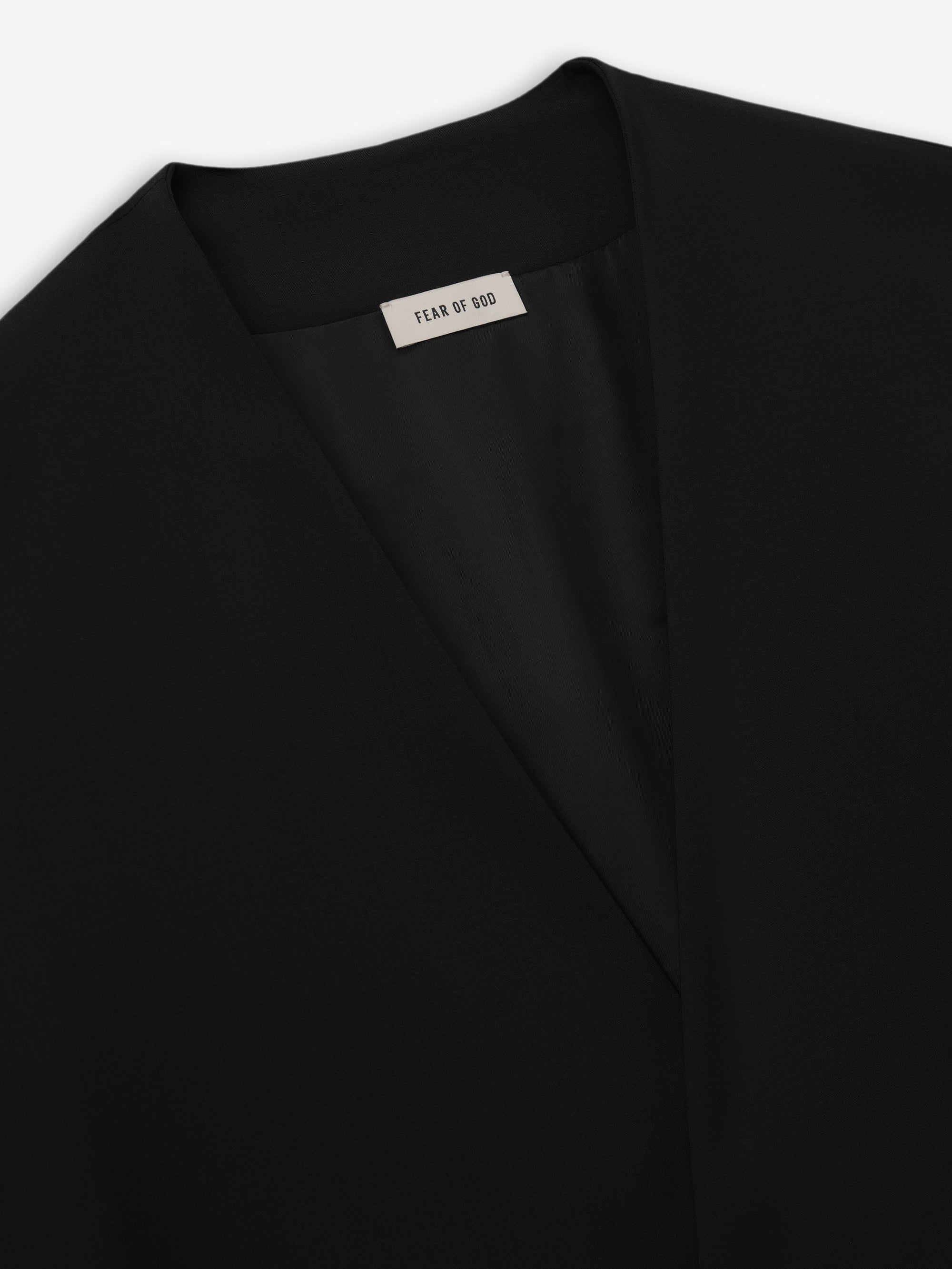 Easy Care Wool Relaxed Lapelless Jacket Fear of god – Гарантія оригінальності – збільшений вид