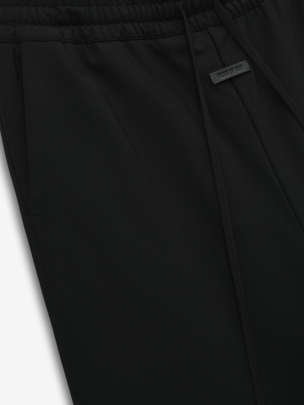 Double Weave Wool Wide Leg Drawstring Pants Fear of god – Гарантія оригінальності – детальний вид