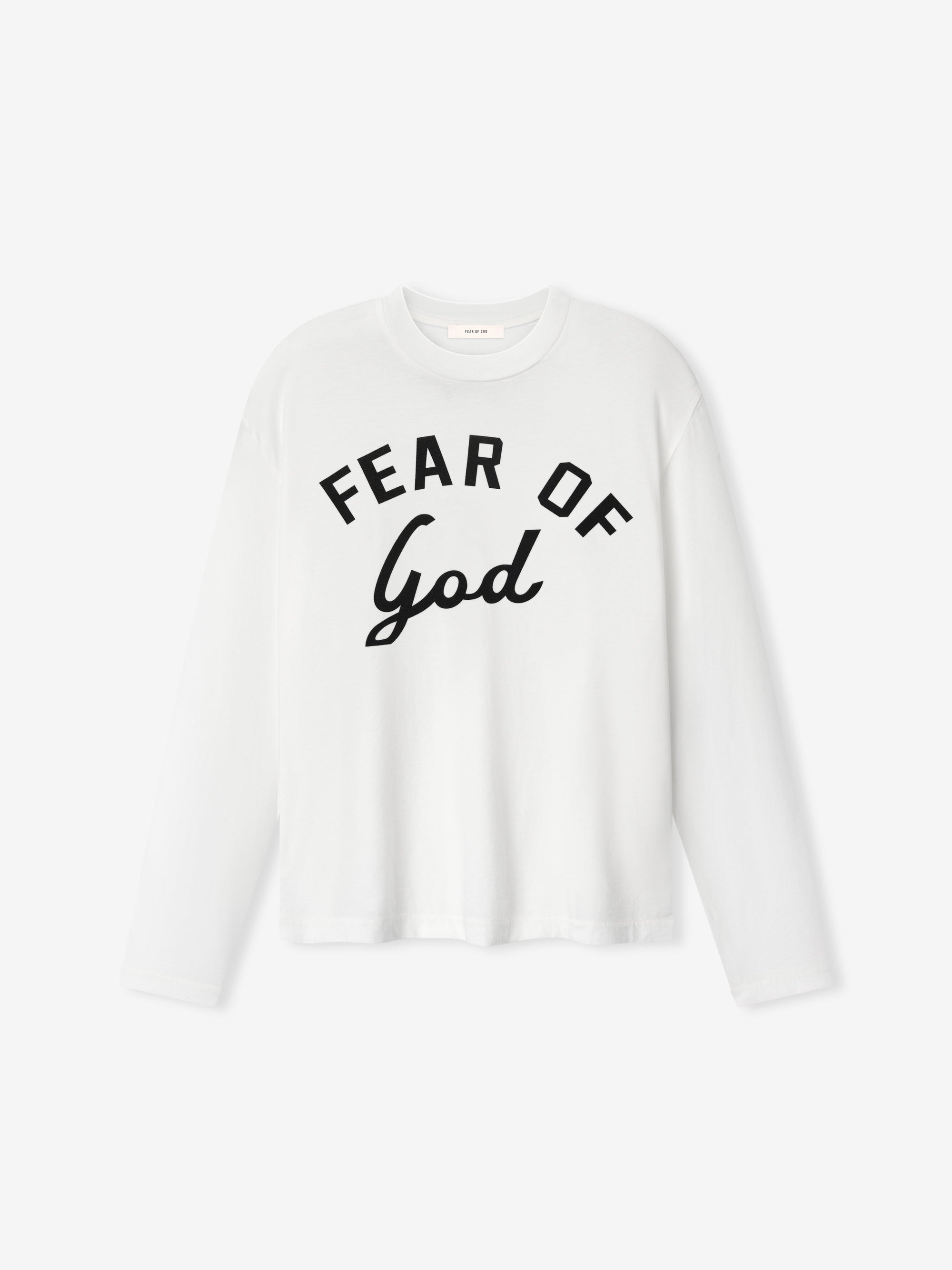 Оригінальна Womens Varsity Long Sleeve Tee Fear of god – вид ззаду