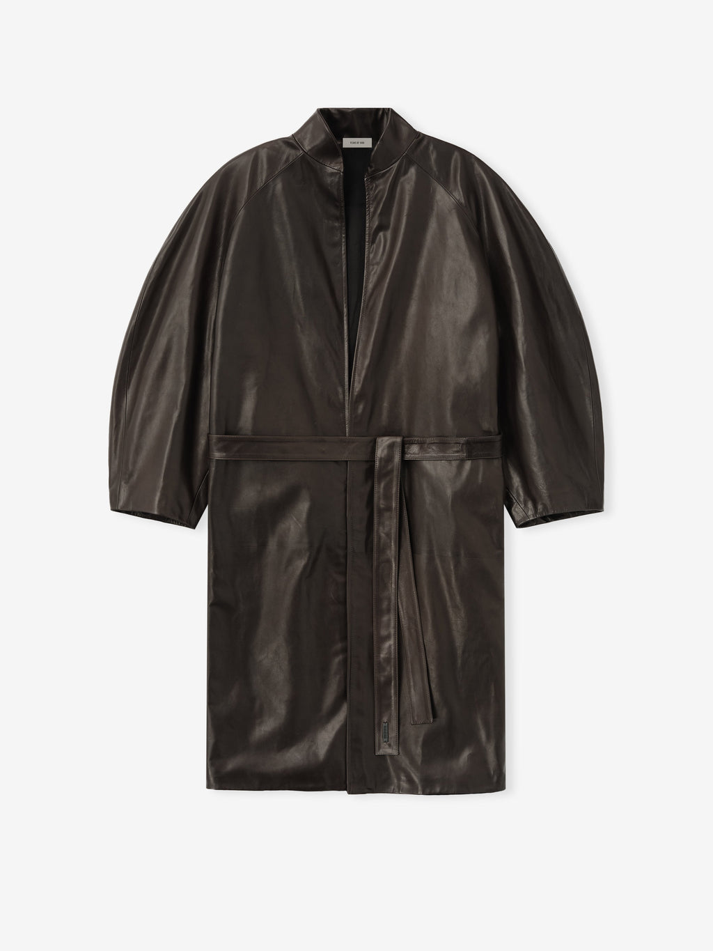 Оригінальна Womens Leather Coat Fear of god – вид ззаду