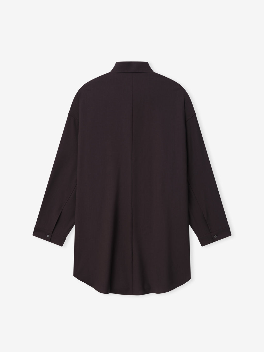 Оригінальна Womens Easy Care Wool Relaxed Shirt Fear of god – вид ззаду