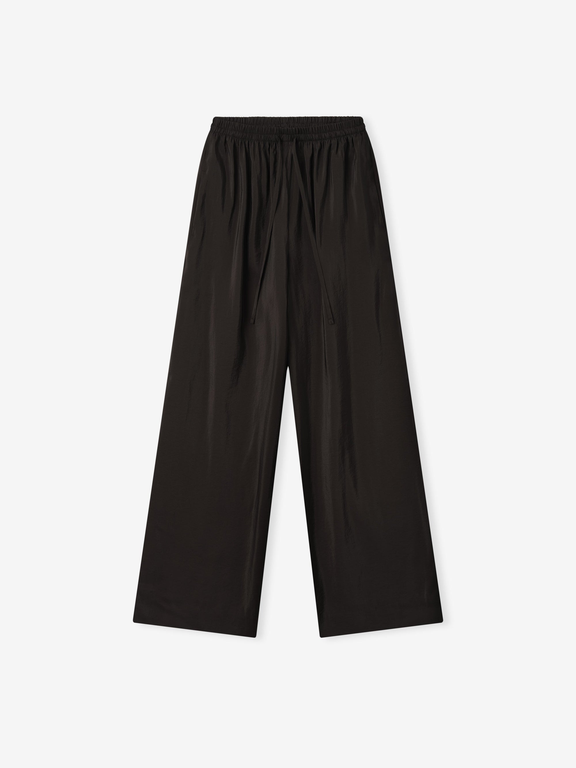 Womens Crinkle Viscose Drawstring Pants Fear of god – Гарантія оригінальності – боковий вид