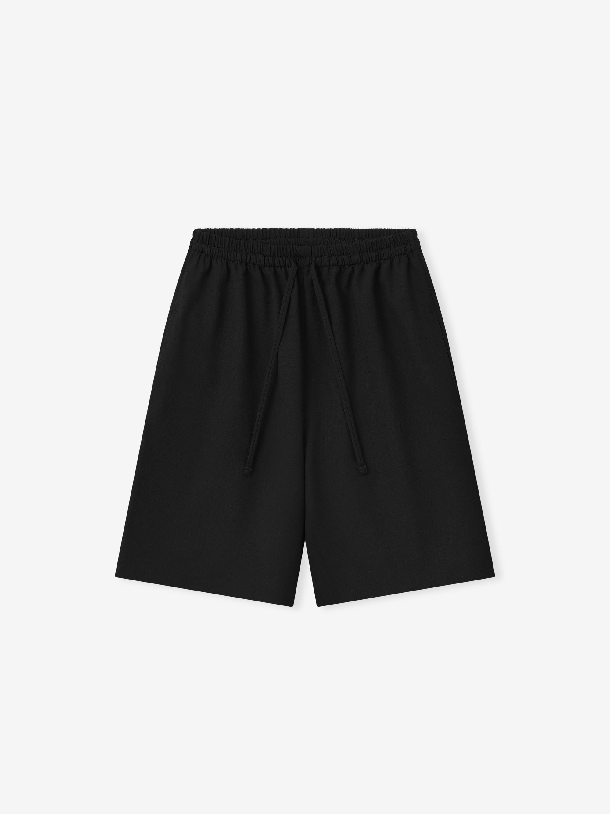 Оригінальна Womens Wool Ripstop Drawstring Shorts Fear of god – боковий вид