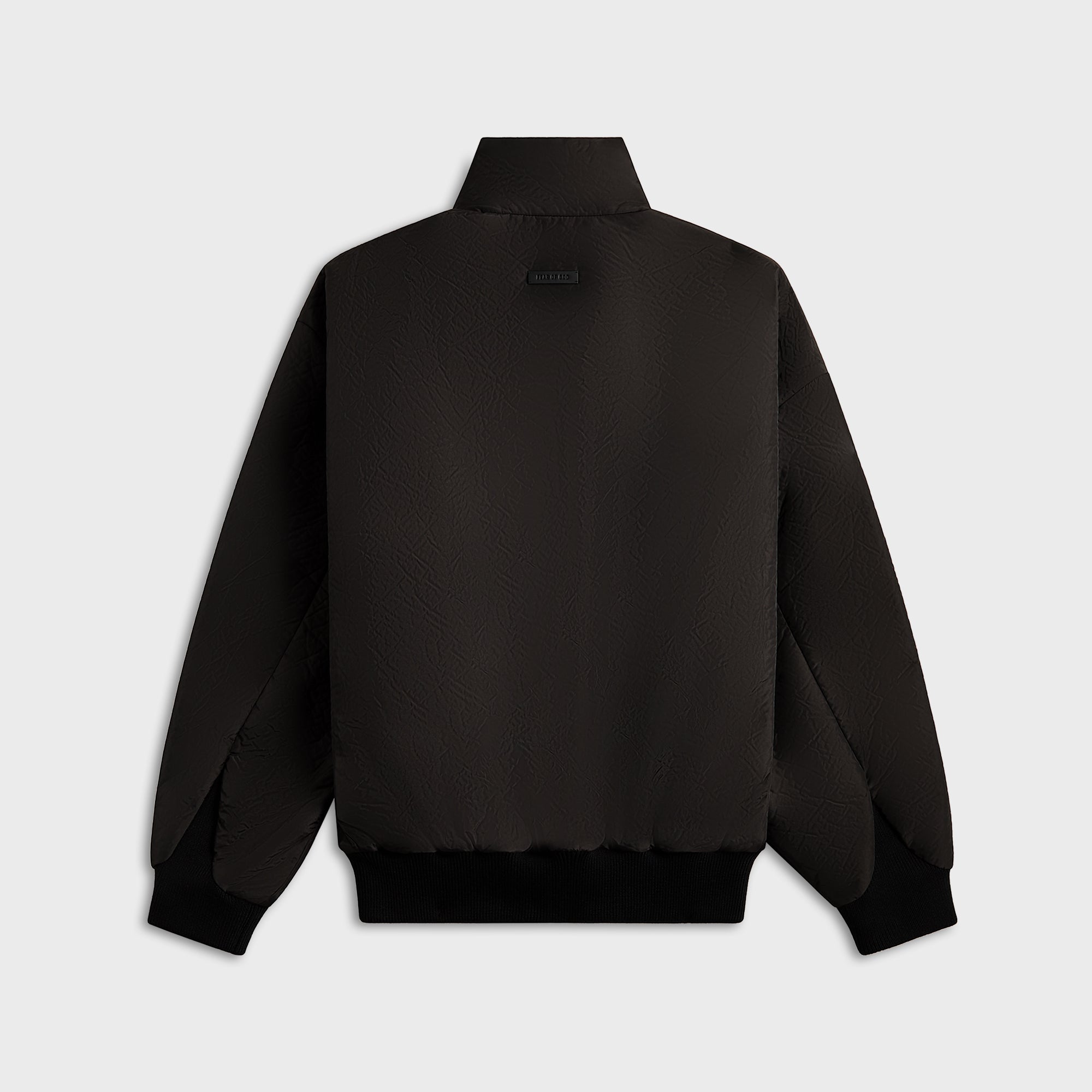 High Neck Track Jacket Black Fear of god – Гарантія оригінальності – вид ззаду