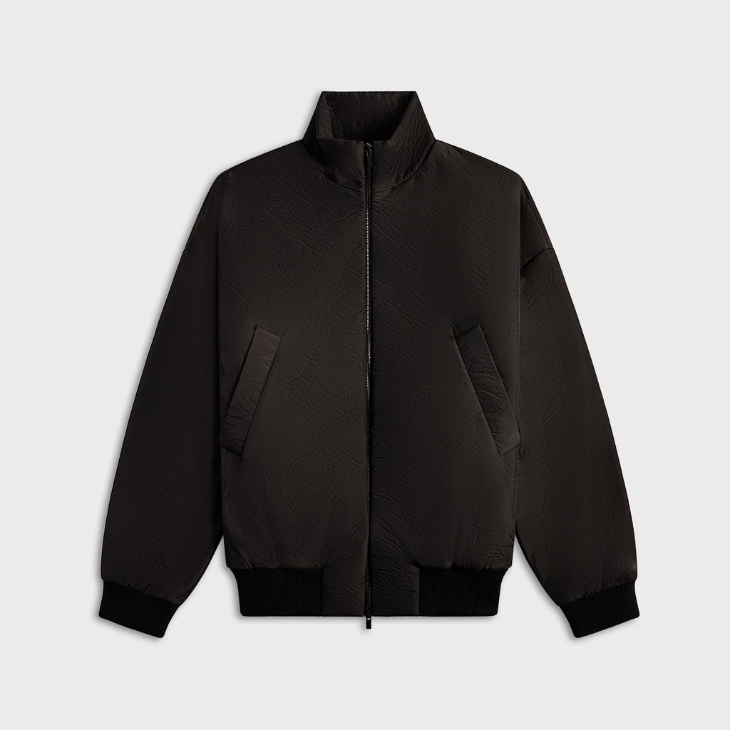 High Neck Track Jacket Black Fear of god – Гарантія оригінальності – боковий вид