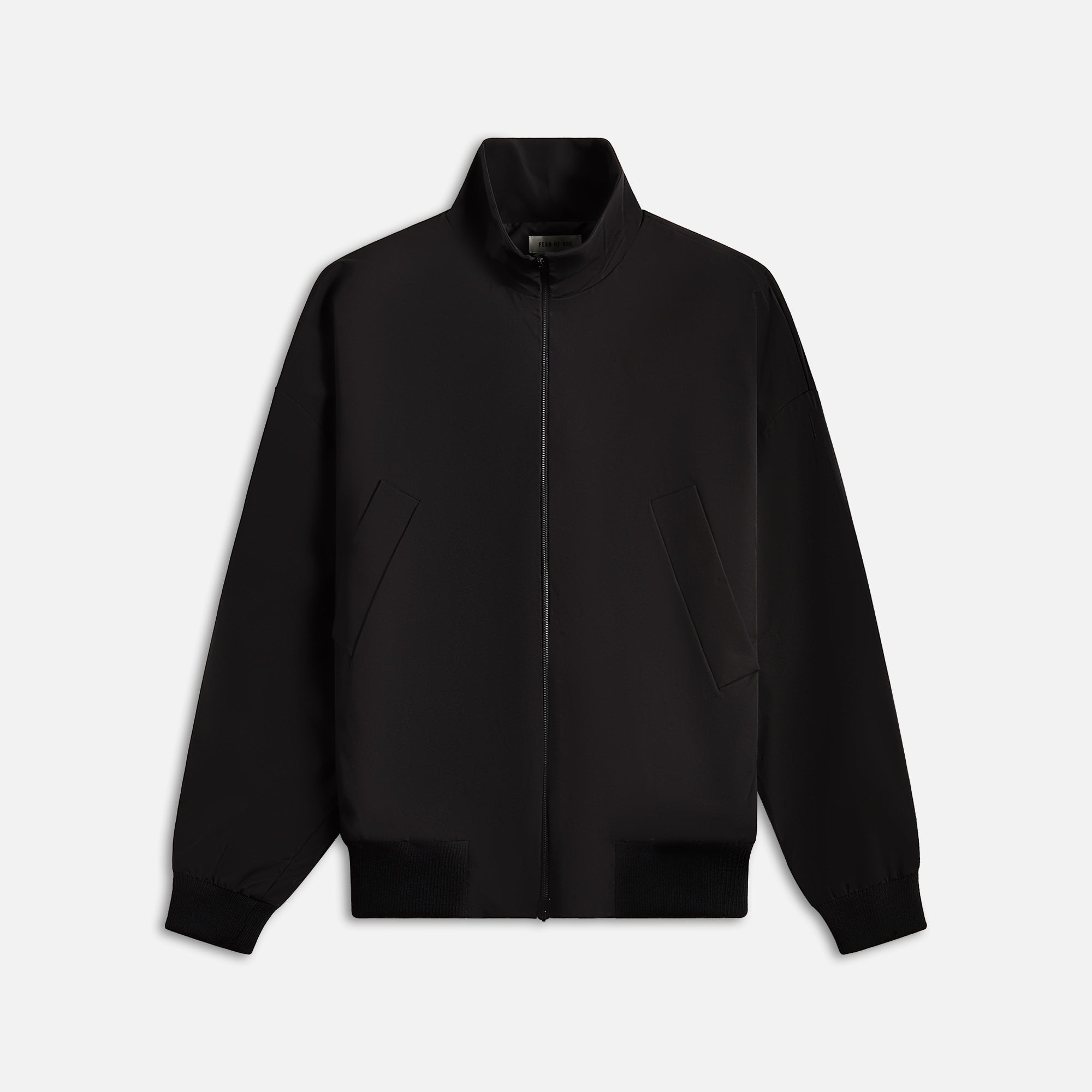 High Neck Track Jacket Black Fear of god – Гарантія оригінальності – боковий вид