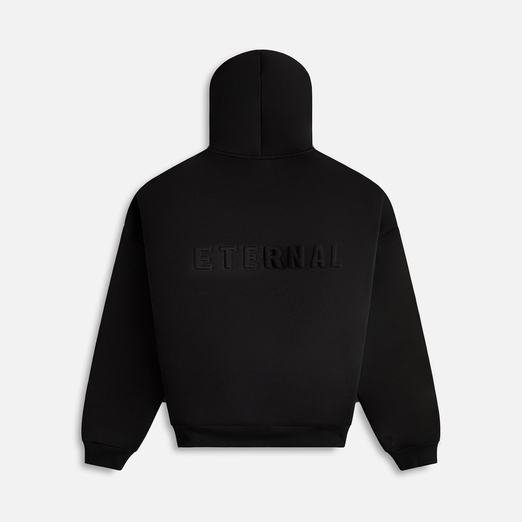 Full Zip Hoodie Black Fear of god – Гарантія оригінальності – вид ззаду