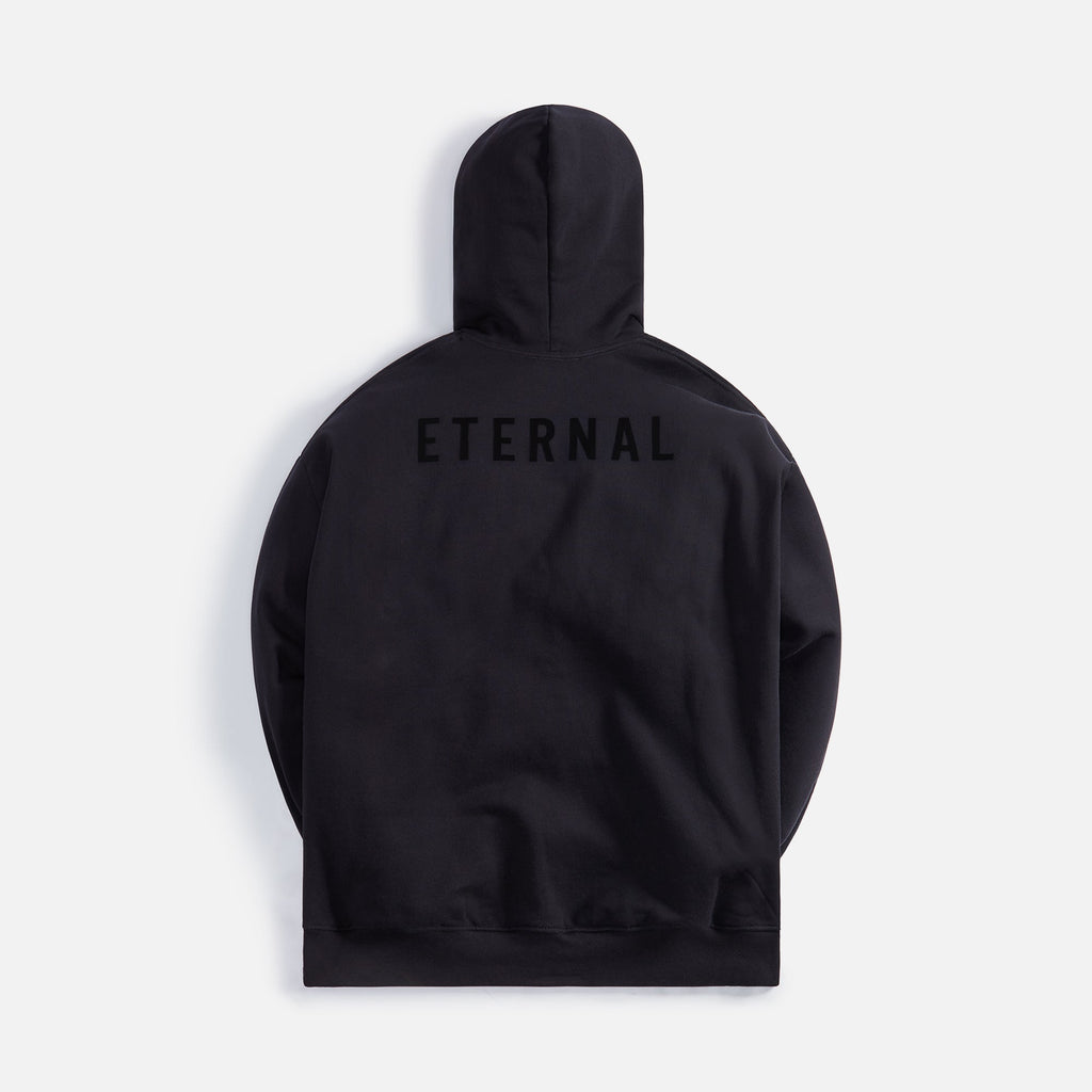 Hoodies Eternal Fleece Hoodies Black Fear of god оригінал – Купити в Україні – вид ззаду