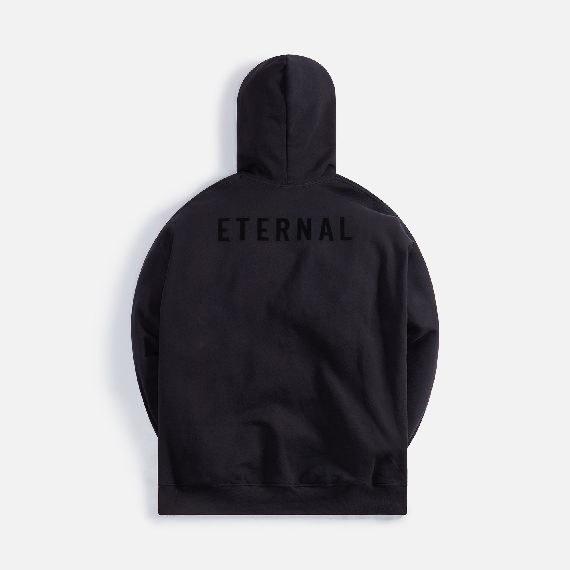 Hoodies Eternal Fleece Hoodies Black Fear of god оригінал – Купити в Україні – вид ззаду - FEAR OF GOD