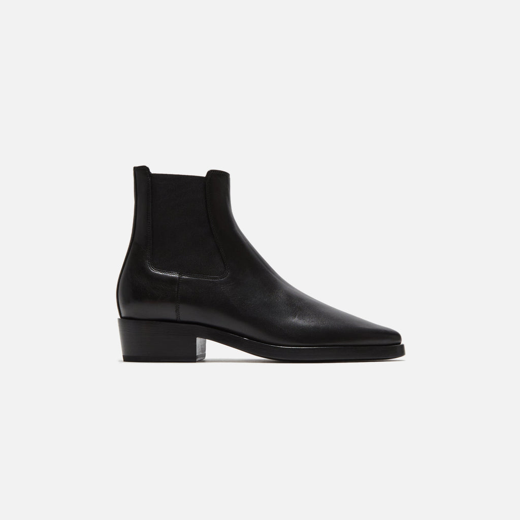 Оригінальна Cowboy Boot Flat Leather Black Fear of god – боковий вид