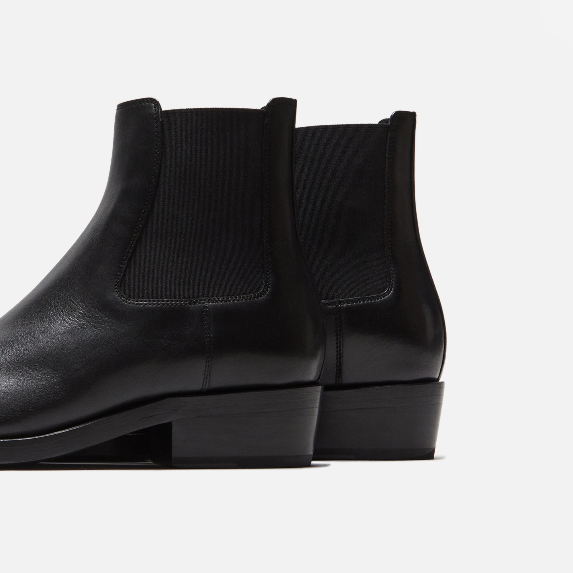 Оригінальна Cowboy Boot Flat Leather Black Fear of god – детальний вид