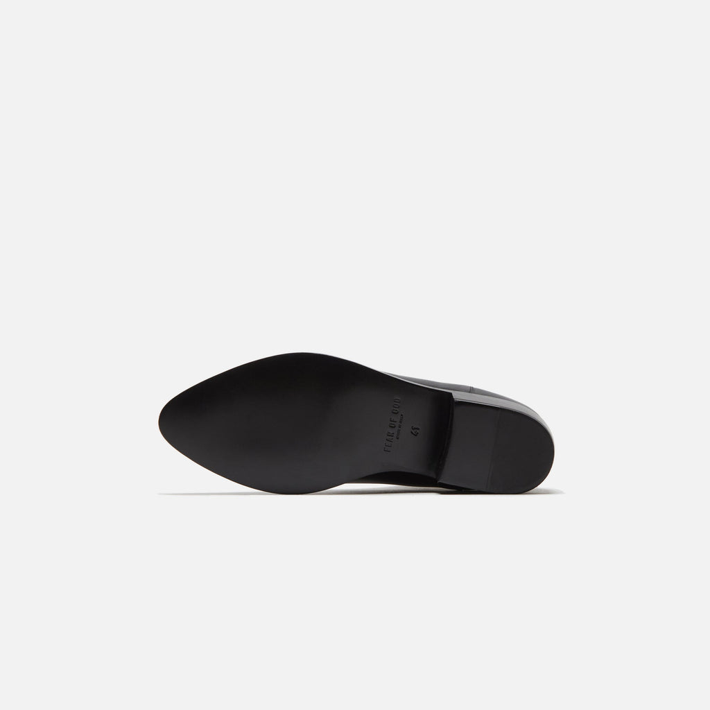 Оригінальна Cowboy Boot Flat Leather Black Fear of god – збільшений вид