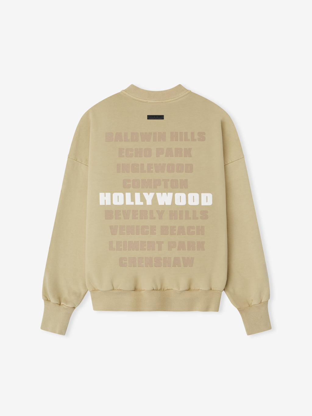 Vogue Fear Of God Neighborhood Crewneck Fear of god – Гарантія оригінальності – вид ззаду