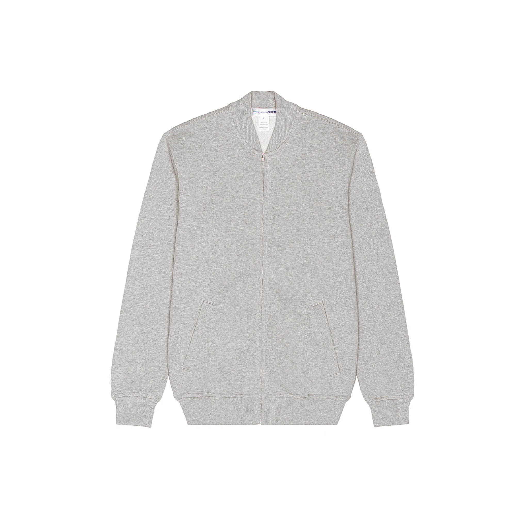 Оригінальна Cdg Shirt Mens Kaws Print Track Top Grey Comme des garcons – боковий вид