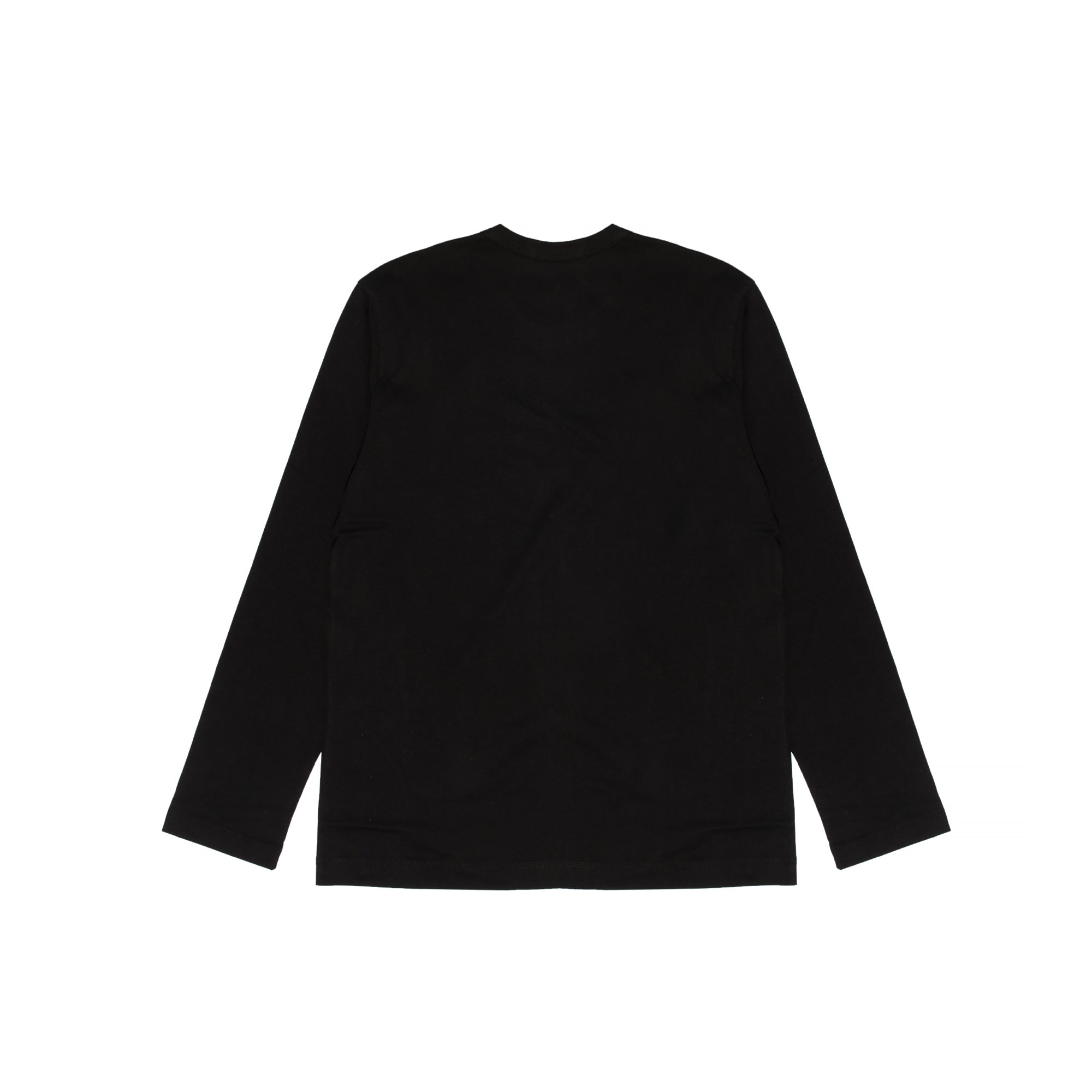 Mens Logo Ls Tee Black Comme des garcons – Гарантія оригінальності – вид ззаду