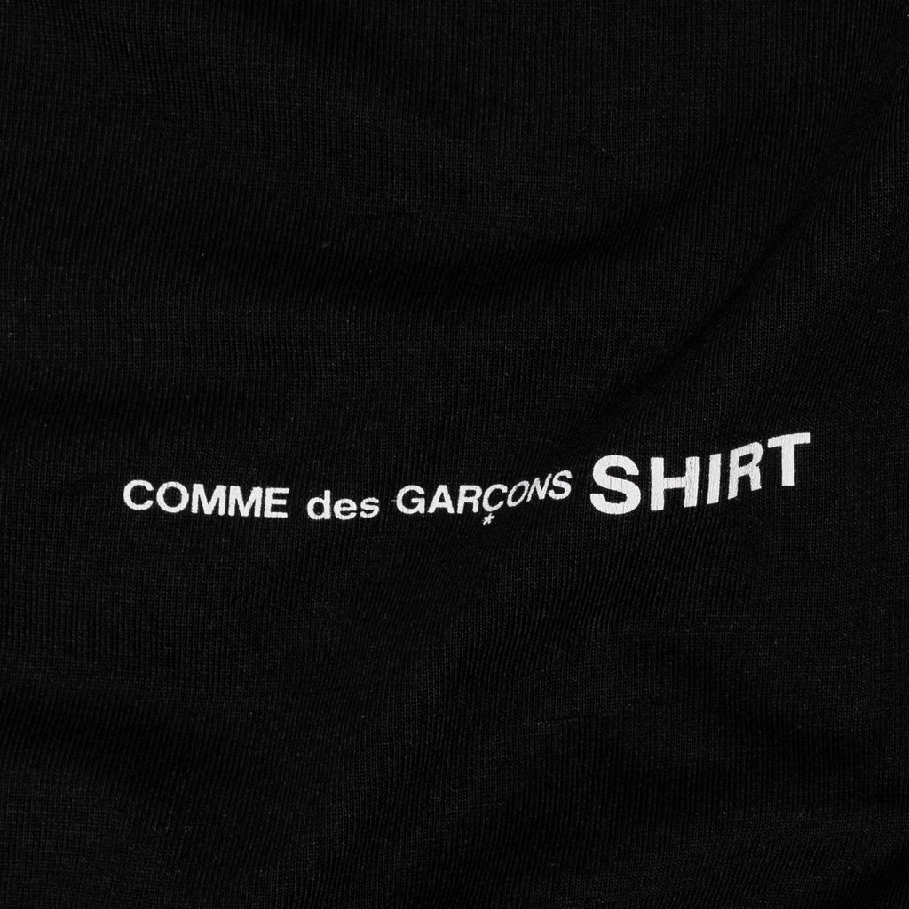 Mens Logo Ls Tee Black Comme des garcons – Гарантія оригінальності – збільшений вид
