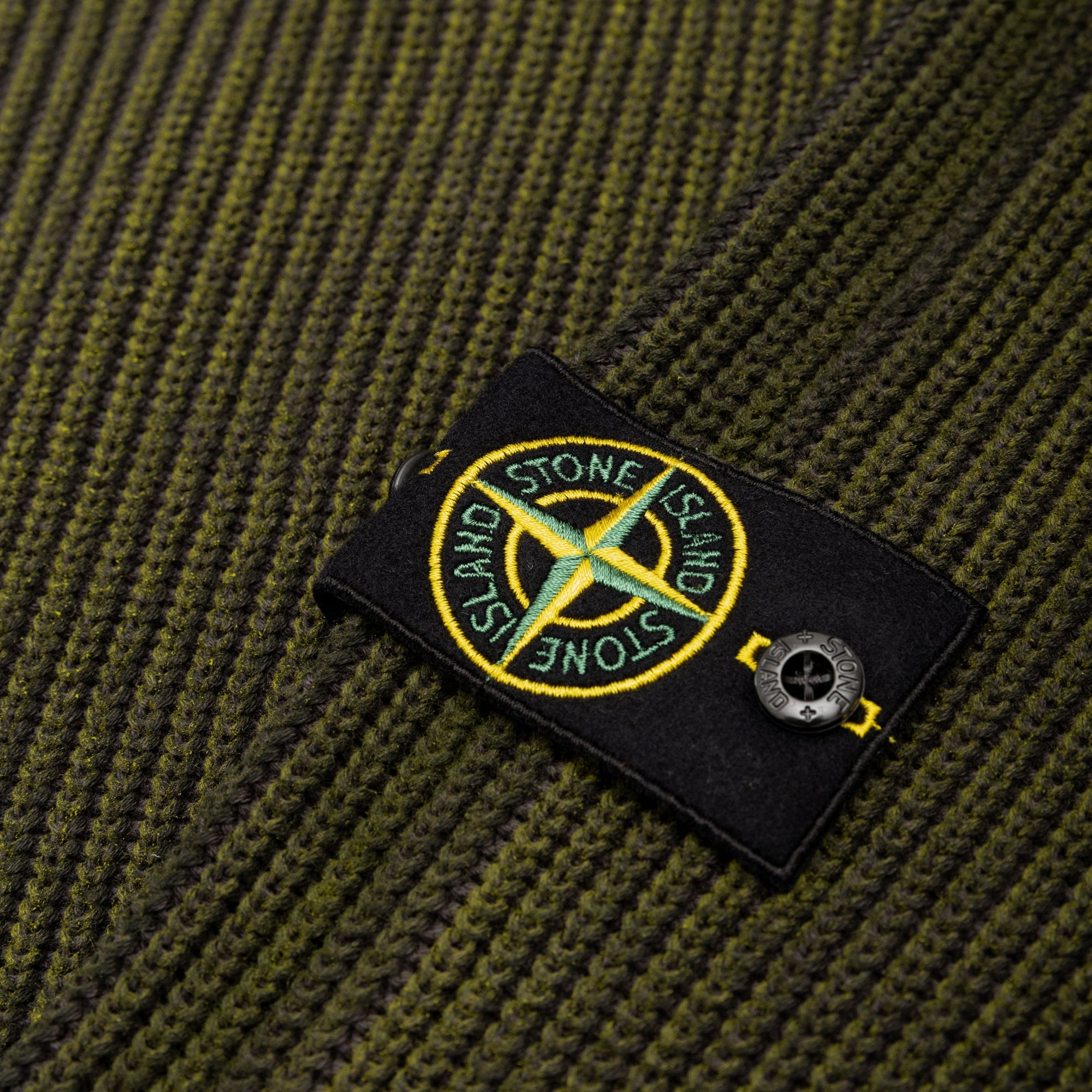 Оригінальна Fishermans Rib Organic Cotton With Two-Color Spray Stone island – збільшений вид