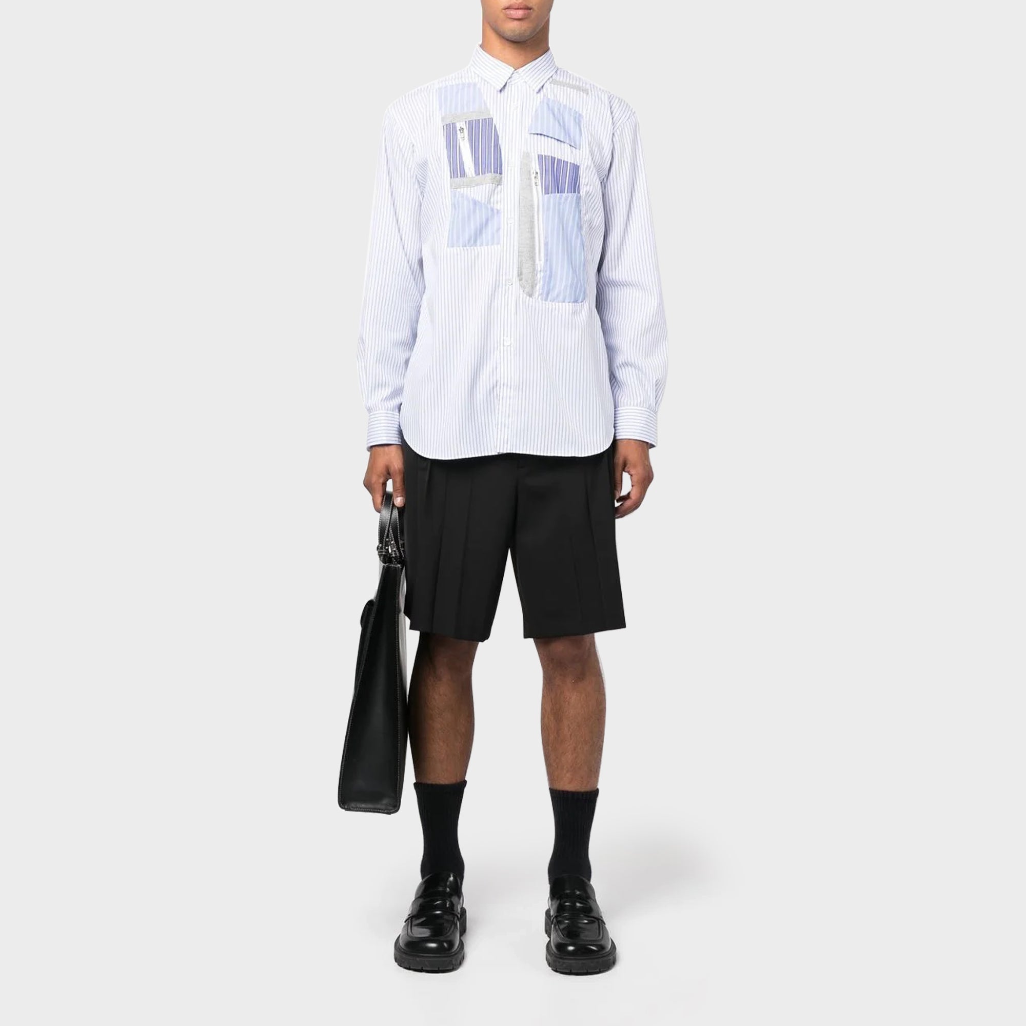 Mens Woven Shirt Comme des garcons – Гарантія оригінальності – вид ззаду