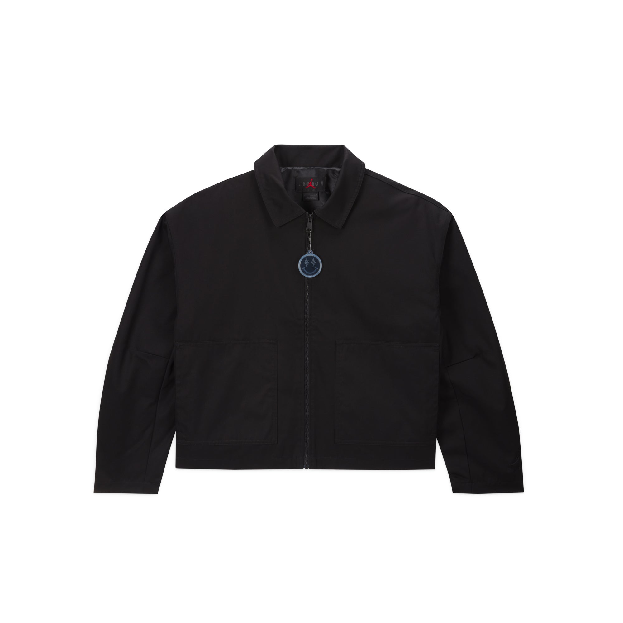 X J Balvin Mens Woven Jacket Air jordan – Гарантія оригінальності – боковий вид