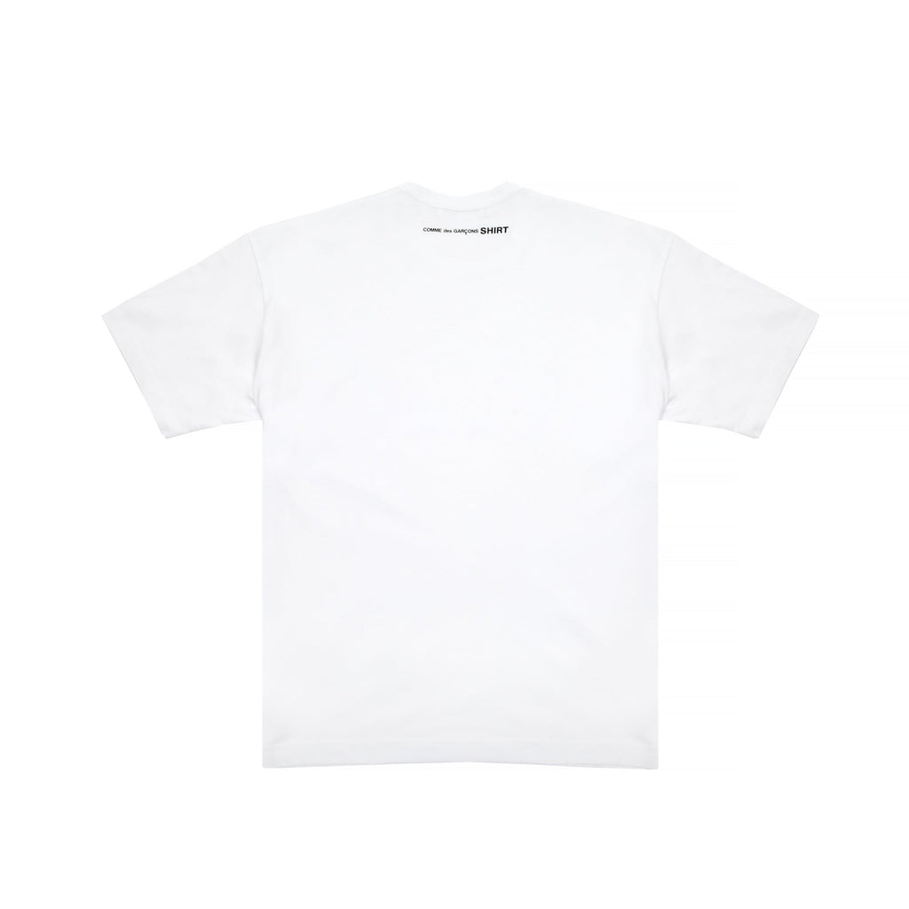 Оригінальна Mens Logo Oversized Ss Tee Comme des garcons – вид ззаду