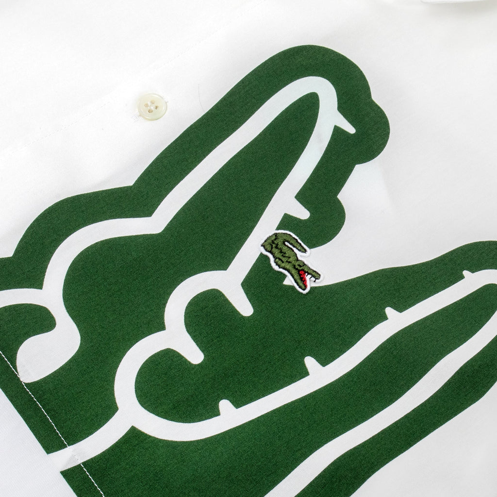Оригінальна X Lacoste Mens Shirt Comme des garcons – вид ззаду