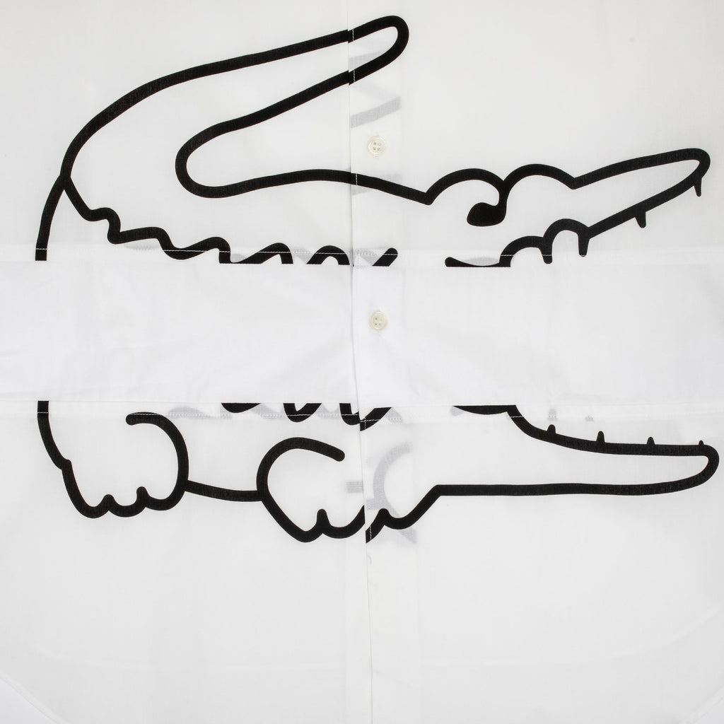 Оригінальна X Lacoste Mens Shirt Comme des garcons – вид ззаду