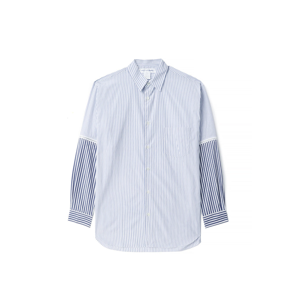 Mens Panelled Shirt Comme des garcons оригінал – Купити в Україні – боковий вид