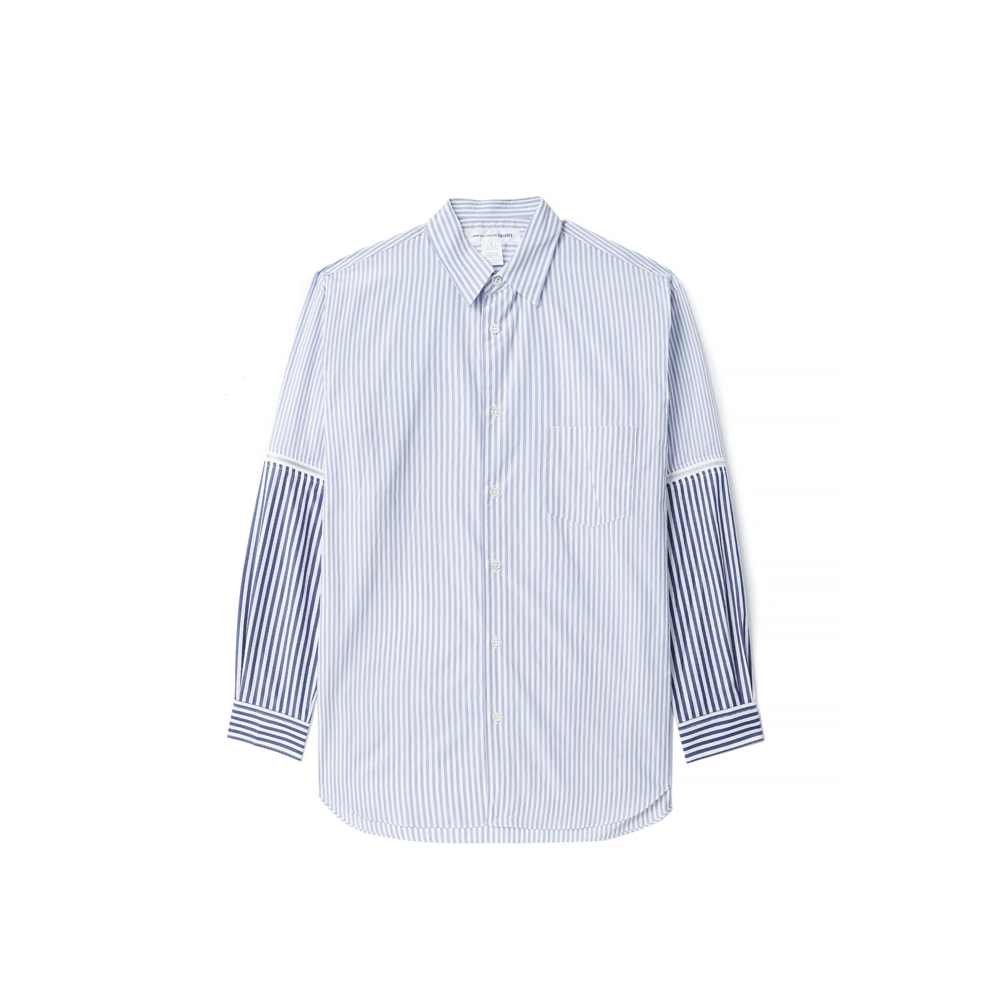 Mens Panelled Shirt Comme des garcons оригінал – Купити в Україні – боковий вид